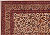 Kashan White Hand Knotted 90 X 1211  Area Rug 400-16954 Thumb 30