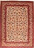 Kashan White Hand Knotted 90 X 1211  Area Rug 400-16954 Thumb 0