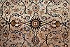 Kashan Beige Hand Knotted 89 X 125  Area Rug 400-16955 Thumb 13