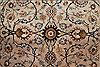 Kashan Beige Hand Knotted 89 X 125 Area Rug 400-16955 Thumb 13