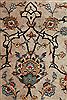 Kashan Beige Hand Knotted 89 X 125 Area Rug 400-16955 Thumb 19
