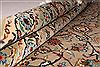 Kashan Beige Hand Knotted 89 X 125  Area Rug 400-16955 Thumb 23