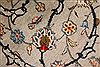 Kashan Beige Hand Knotted 89 X 125 Area Rug 400-16955 Thumb 26