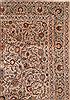 Kashan Beige Hand Knotted 89 X 125 Area Rug 400-16955 Thumb 5