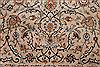 Kashan Beige Hand Knotted 89 X 125  Area Rug 400-16955 Thumb 10