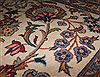 Kashan White Hand Knotted 92 X 136  Area Rug 400-16959 Thumb 11