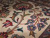 Kashan White Hand Knotted 92 X 136 Area Rug 400-16959 Thumb 11