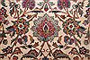 Kashan White Hand Knotted 92 X 136  Area Rug 400-16959 Thumb 13
