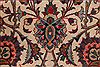 Kashan White Hand Knotted 92 X 136  Area Rug 400-16959 Thumb 15