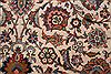 Kashan White Hand Knotted 92 X 136  Area Rug 400-16959 Thumb 19