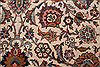 Kashan White Hand Knotted 92 X 136 Area Rug 400-16959 Thumb 19
