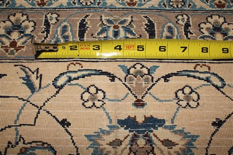 Nain White Hand Knotted 97 X 1211 Area Rug 400-16960 Image 5