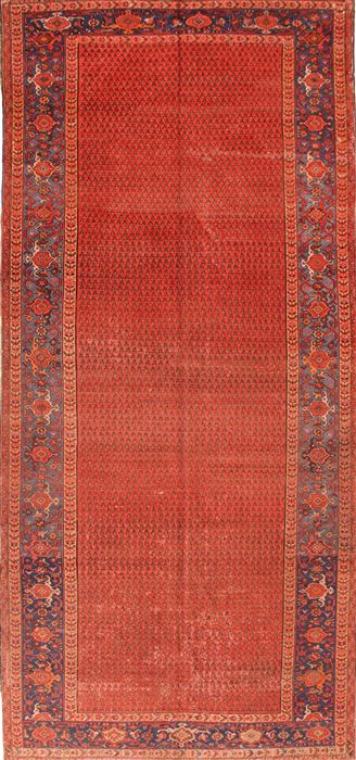 Malayer Red Hand Knotted 62 X 141 Area Rug 400-16962 Image 0