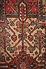 Heriz Red Hand Knotted 99 X 128  Area Rug 400-16963 Thumb 21