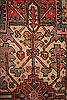 Heriz Red Hand Knotted 99 X 128 Area Rug 400-16963 Thumb 21