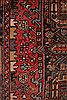 Heriz Red Hand Knotted 99 X 128  Area Rug 400-16963 Thumb 9