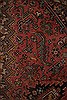 Heriz Red Hand Knotted 99 X 128 Area Rug 400-16963 Thumb 12