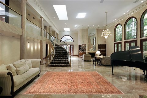 Tabriz Brown Hand Knotted 83 X 911 Area Rug 400-16966 Image 1