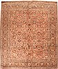 Tabriz Brown Hand Knotted 83 X 911  Area Rug 400-16966 Thumb 0