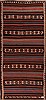 Kilim Red Runner Hand Knotted 48 X 911  Area Rug 400-16967 Thumb 0