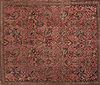 Tabriz Purple Square Hand Knotted 99 X 110  Area Rug 400-16968 Thumb 3