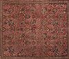Tabriz Purple Square Hand Knotted 99 X 110 Area Rug 400-16968 Thumb 3