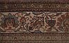 Tabriz Purple Square Hand Knotted 99 X 110 Area Rug 400-16968 Thumb 6