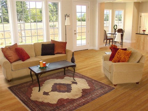 Sarouk Beige Hand Knotted 50 X 85 Area Rug 400-16969 Image 4