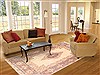 Kerman White Hand Knotted 80 X 109  Area Rug 400-16973 Thumb 4