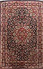 Kashmar Blue Hand Knotted 99 X 128  Area Rug 400-16974 Thumb 0