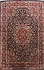 Kashmar Blue Hand Knotted 99 X 128 Area Rug 400-16974 Thumb 0