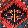 Bakhtiar Red Hand Knotted 50 X 73  Area Rug 400-16976 Thumb 19