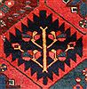 Bakhtiar Red Hand Knotted 50 X 73 Area Rug 400-16976 Thumb 19