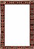 Bakhtiar Red Hand Knotted 50 X 73  Area Rug 400-16976 Thumb 8
