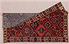 Bakhtiar Red Hand Knotted 50 X 73  Area Rug 400-16976 Thumb 11