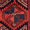 Bakhtiar Red Hand Knotted 50 X 73  Area Rug 400-16976 Thumb 13