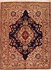 Tabriz Blue Hand Knotted 49 X 63  Area Rug 400-16980 Thumb 0