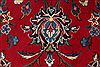 Kashan Red Hand Knotted 100 X 139  Area Rug 400-16982 Thumb 10