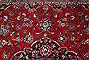 Kashan Red Hand Knotted 100 X 139  Area Rug 400-16982 Thumb 4