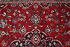 Kashan Red Hand Knotted 100 X 139 Area Rug 400-16982 Thumb 4