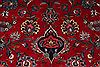 Kashan Red Hand Knotted 100 X 139  Area Rug 400-16982 Thumb 6
