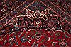 Kashan Red Hand Knotted 100 X 139  Area Rug 400-16982 Thumb 7