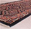 Tabriz Black Runner Hand Knotted 36 X 131 Area Rug 400-16985 Thumb 1