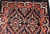 Tabriz Black Runner Hand Knotted 36 X 131  Area Rug 400-16985 Thumb 3