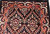Tabriz Black Runner Hand Knotted 36 X 131 Area Rug 400-16985 Thumb 3