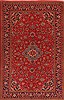 Sarouk Red Hand Knotted 50 X 90  Area Rug 400-16986 Thumb 0