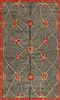 Indo-Nepal Blue Hand Knotted 59 X 90 Area Rug 400-16987 Thumb 8