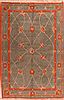 Indo-Nepal Blue Hand Knotted 59 X 90  Area Rug 400-16987 Thumb 0