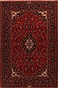 Kashan Red Hand Knotted 49 X 73  Area Rug 400-16990 Thumb 0
