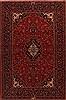 Kashan Red Hand Knotted 49 X 73 Area Rug 400-16990 Thumb 0